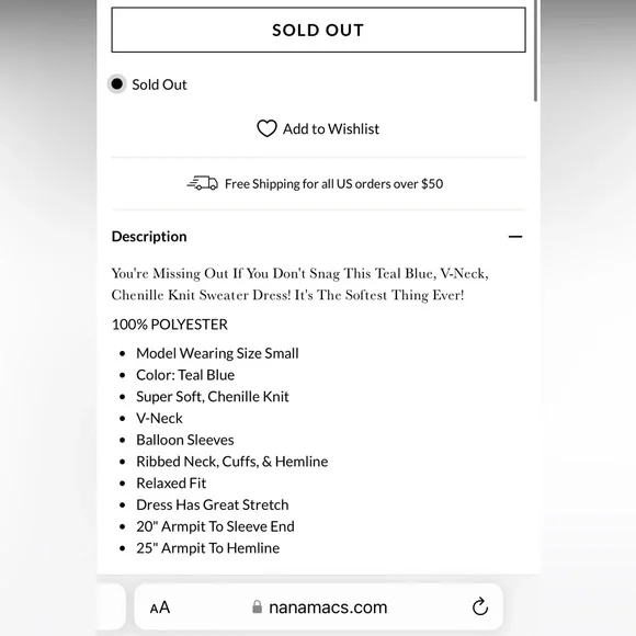 Aspen Autinhs Chanille long sleeve sweater dress - Picture 6 of 10